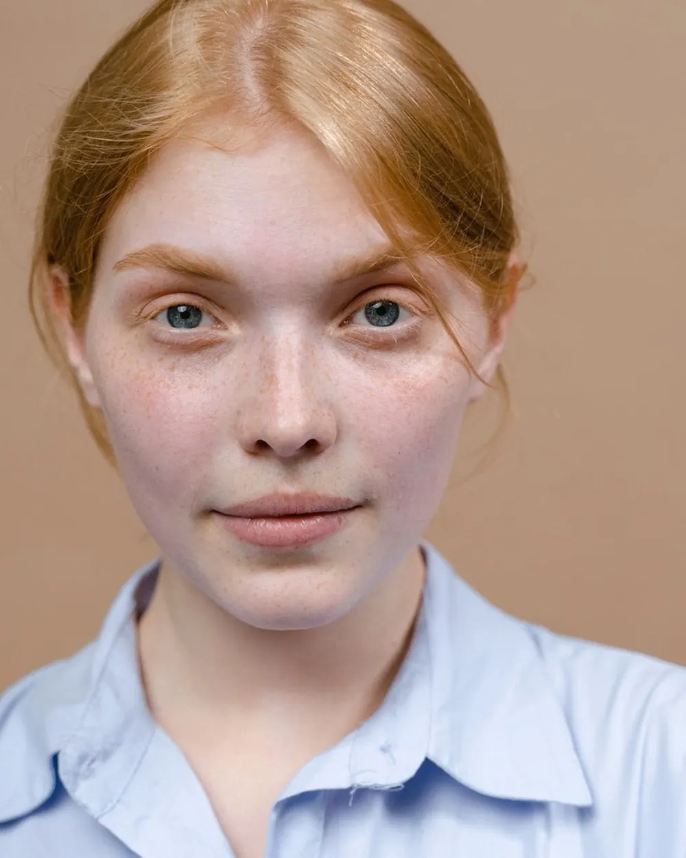 Close portrait in natural light